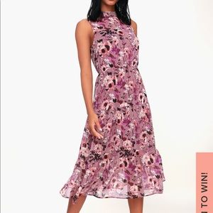 Lulus “In my Dreams” Floral Midi
